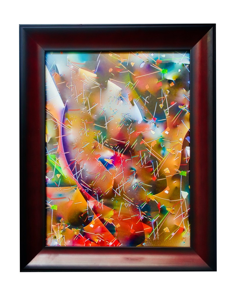 “Galactic Burst”                                                          By Pascale Lanfranchi                                              Photo Expressionism                                                                   (20”x16”) (51  x 40,5cm)