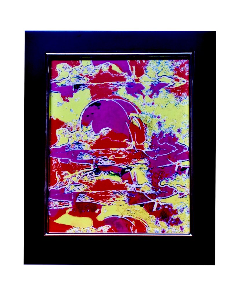 “Monticules Mystérieux”   
By Pascale Lanfranchi                                      Photo Expressionism                                            (10.5”x12.5”) (26,5 x 31,75cm)