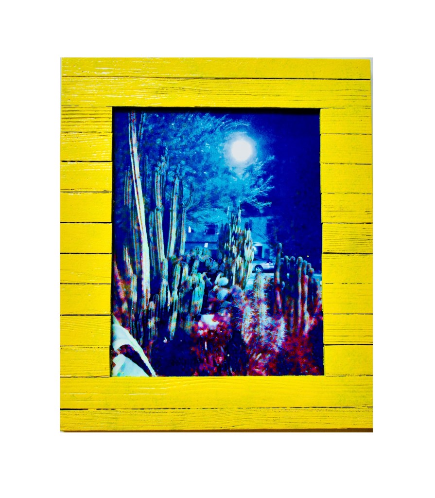 "Cali Nite"
By Pascale Lanfranchi                Photo  Expressionism                                                                                                                            (13.75”x11.75”) (35 x 30cm)