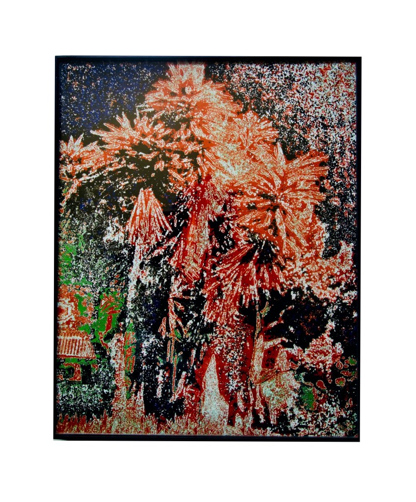 “Cali Nite” 
By Pascale Lanfranchi                                                      Photo Expressionism                                                 (10”x8”) (25,5 x 20,5cm)