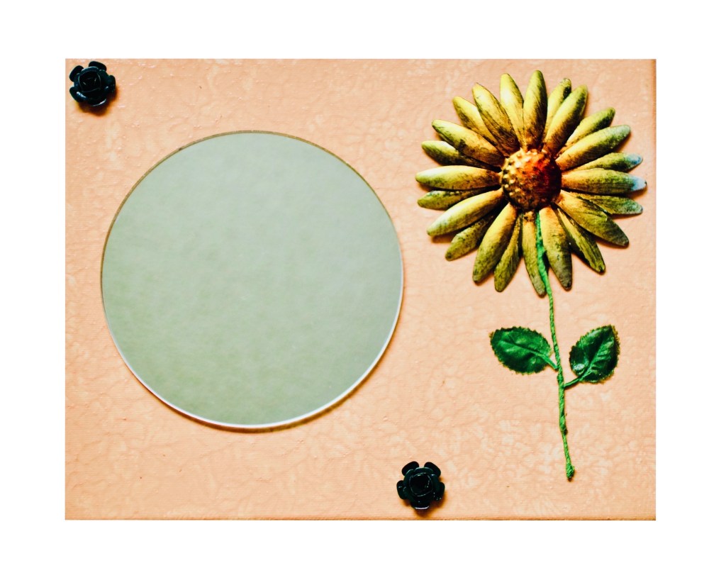 "Good Morning"                           Mixed Media Mirror
By Pascale Lanfranchi             (8”x10”) (20,5 x 25,5cm)