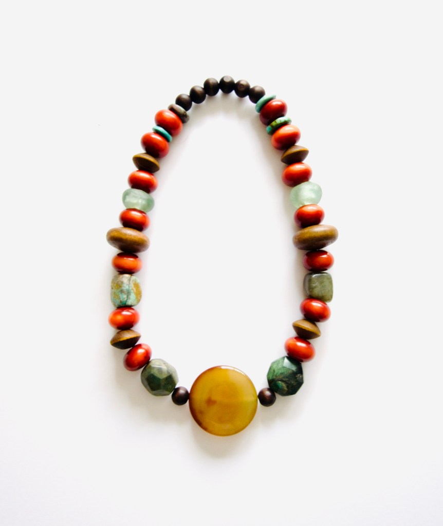 Chic Fōshay ©  Jewelry Collection [03260]
By Pascale Lanfranchi
(20”) (50cm)