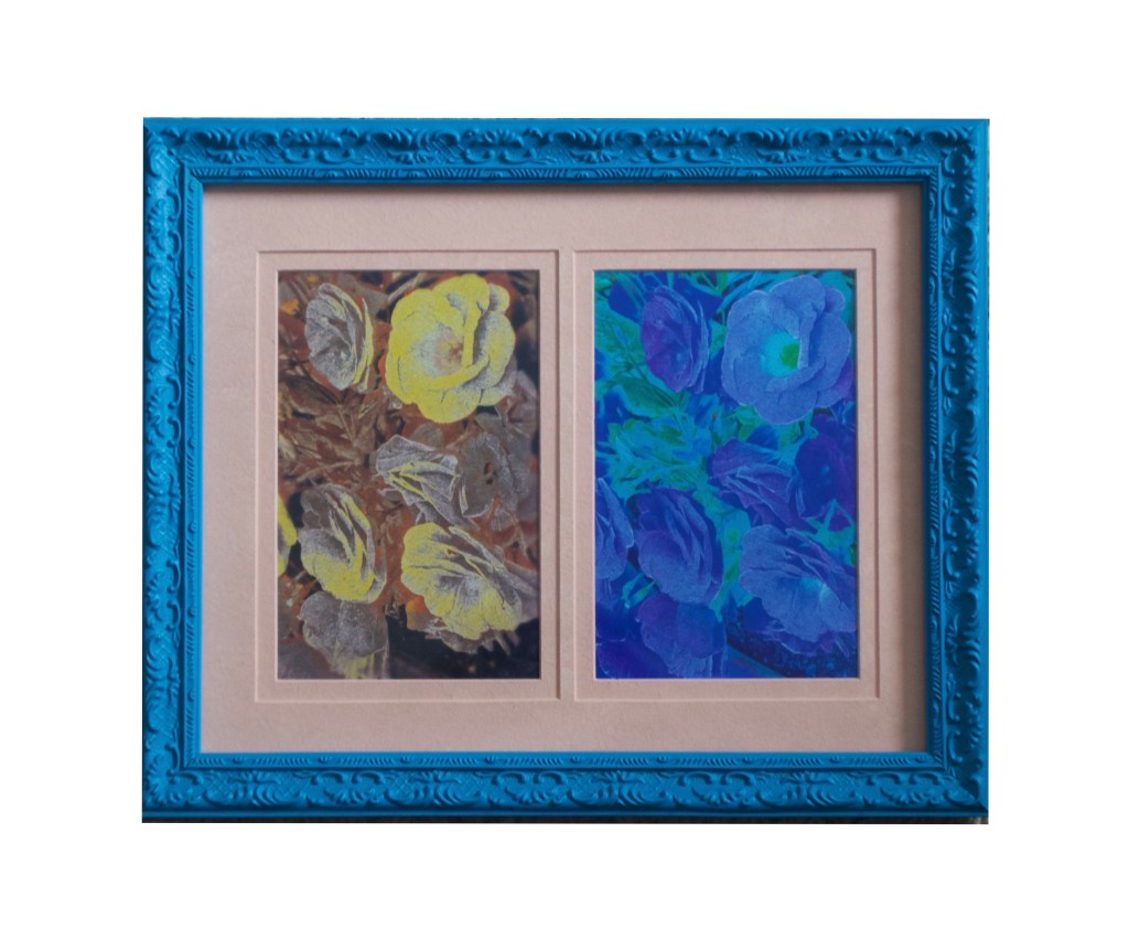 “Jour Et Nuit”                                        By Pascale Lanfranchi                                                                                                          (9.25”x11.25") (23,5 X 28,5cm)